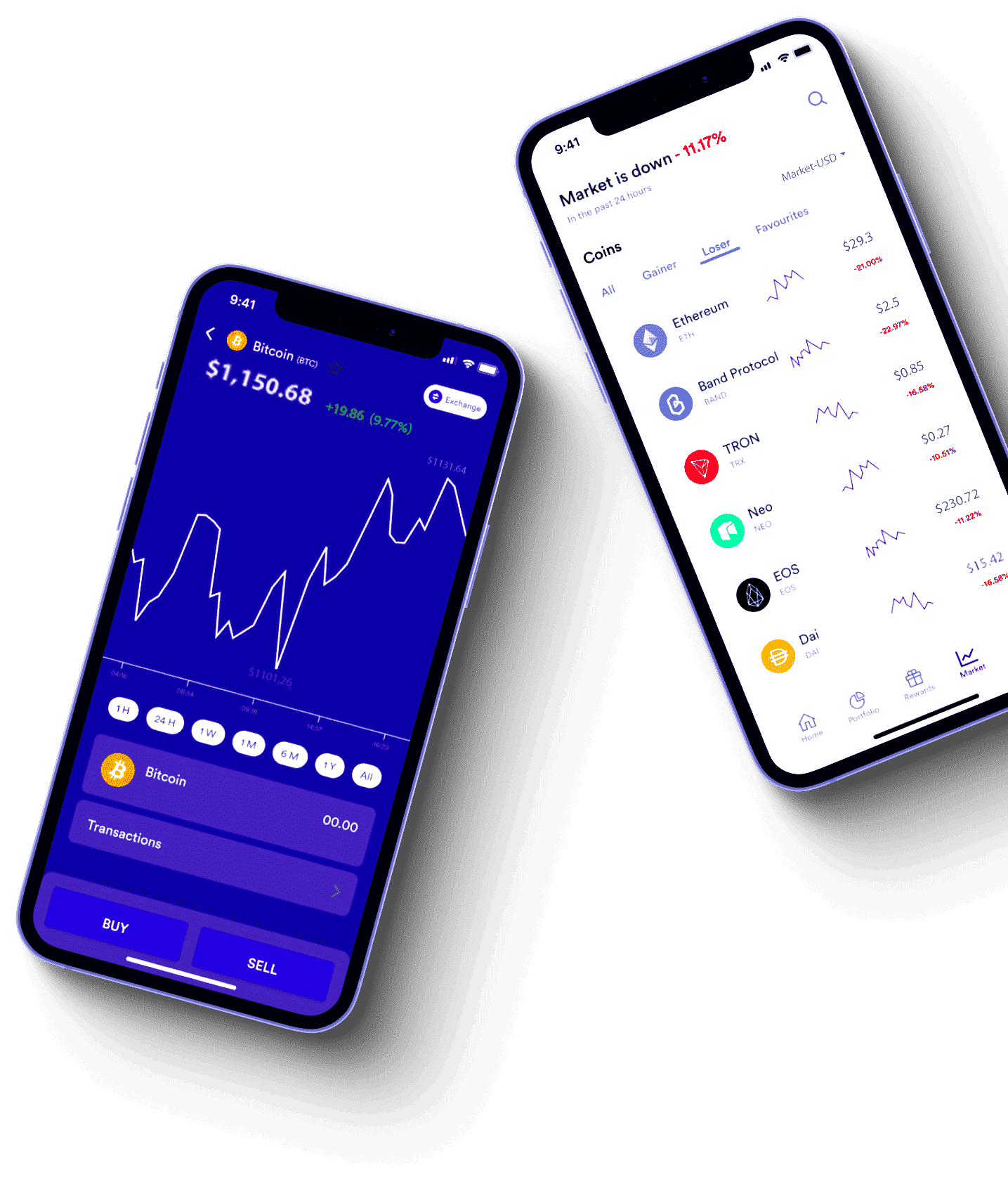 Halcón Portflow trading interface